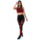 Tulle Detail Legging Set + Padded Top 10577/10657