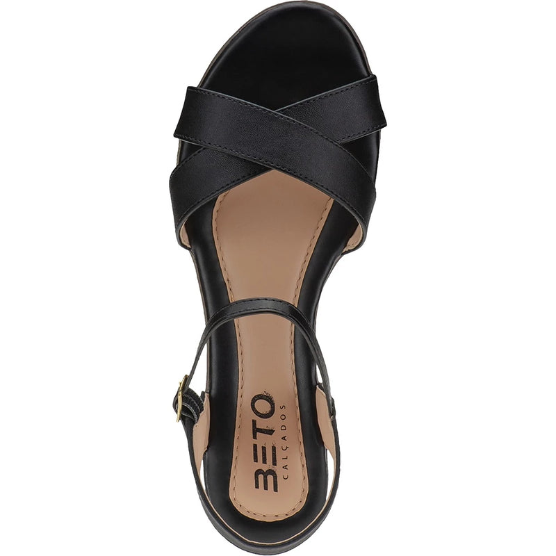 Women's thick heel sandal low heel sandal