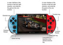 Console De Jogos Portátil X7 + de 1.000 jogos + Fone de ouvi