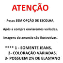 Kit 3 Men's Elastane Jeans Shorts Assorted Models Promotion With Lycra
