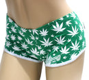 Short Pijama Curto Ganja Preto e Rosa 100% Algodão