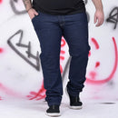 Calça Jeans Casual Plus Size
