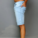 Bermuda Jeans Masculina Top Coleção 2025