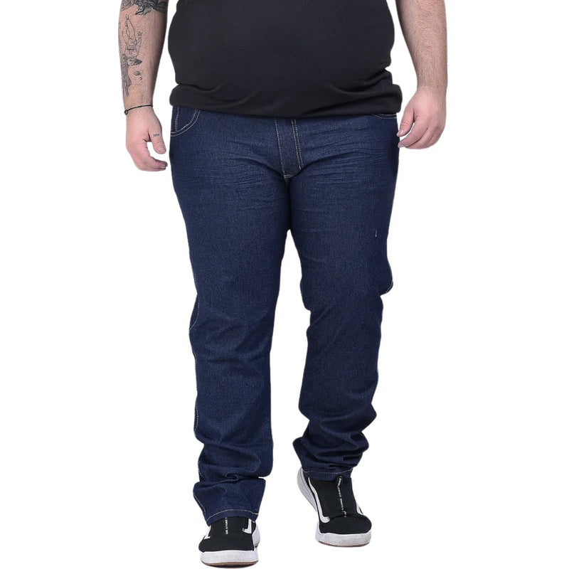 Calça Jeans Casual Plus Size