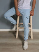 Calça Jeans Jogger Casual