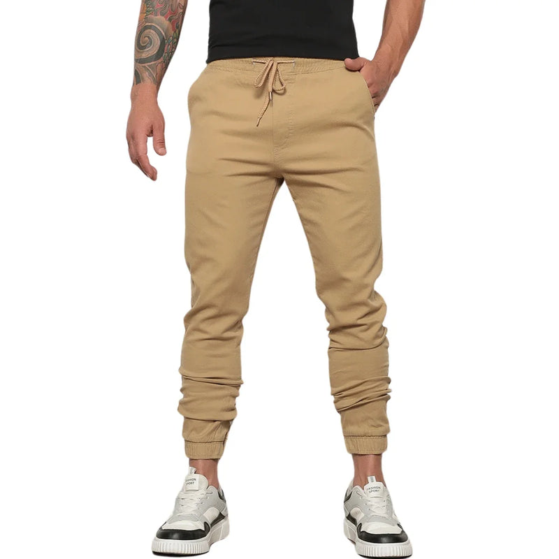 Calça Casual de Sarja Jogger