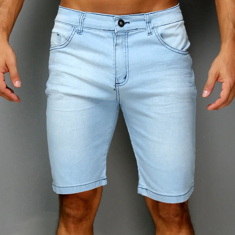 Bermuda Jeans Masculina Top Coleção 2025