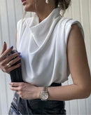 Blusa Drapeada Valencia