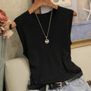 Blusa de Malha Regata Stone