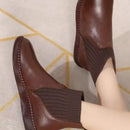 Bota de Couro Inverno Cano Baixo - Frostina