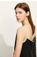 Blusa de Alça Elegance Preta