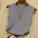 Blusa de Malha Regata Stone