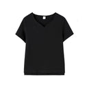 Blusa Básica com Decote Princesa Preta