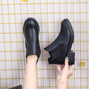 Bota Cano Baixo de Couro - Luxury