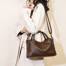 Bolsa Transversal Luxo Vintage em Couro