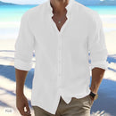 Camisa de Linho Summer Hawaiian