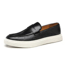 Mocassim de Couro Estilo Britânico