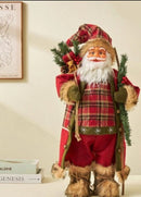 Boneco de Papai Noel Grande Decoração de Natal