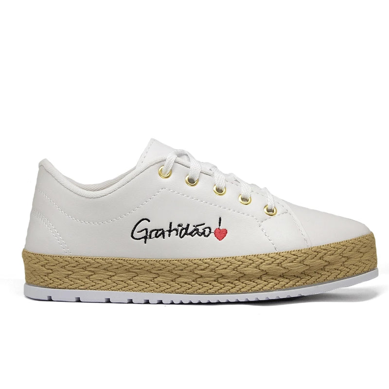 Tênis feminino dia a dia caminhada trabalho barato casual promoção Estilo Mulher Gratidão