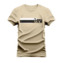 Camiseta Estampada 100% Algodão Unissex T-shirt Confortável V C Y Casual