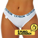 Kit 05 Calcinhas de Algodão Elástico Exposto Kyron