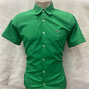 Men's Short Sleeve Beach Social Slim Hawaiian Cheap Shirt, Fabric and Viscose