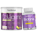 Kit Colágeno Verisol Com Ácido Hialurônico Premium + Biotina Nutrilibrium