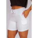 Short Bermuda Women's High Waist Gym