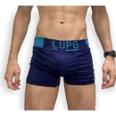 Kit 2 Cueca Boxer Lupo Poliamida Sem Costura Tecido Cueca Box Fit Lisas e (ou) Estampada