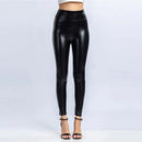 Calça Legging de Couro HOTLEG