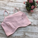 Cropped Gringa with detail in the middle and ties at the back Fashion 2023 111
