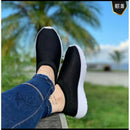 Tênis meia Feminino Confortável Sem Cadarço academia caminhada treino casual