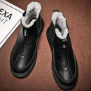 Bota de Couro Inverno Passeio Sofisticado