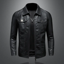 Jaqueta Masculina de Couro BAZZUT BZT711