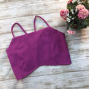 Cropped Gringa with detail in the middle and ties at the back Fashion 2023 111