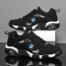 BMW Shoes Men's Clothing Resistant Genuine Leather Sneakers