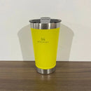 Copo Térmico Inox 473ml Com Tampa Preto e Colorido e Abridor ENVIO 24H