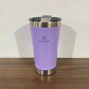Copo Térmico Inox 473ml Com Tampa Preto e Colorido e Abridor ENVIO 24H