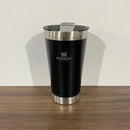 Copo Térmico Inox 473ml Com Tampa Preto e Colorido e Abridor ENVIO 24H