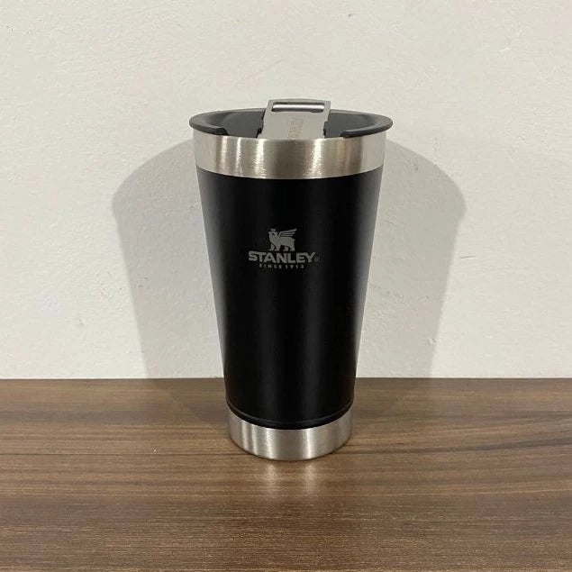 Copo Térmico Inox 473ml Com Tampa Preto e Colorido e Abridor ENVIO 24H
