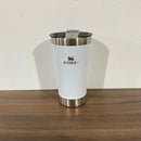 Copo Térmico Inox 473ml Com Tampa Preto e Colorido e Abridor ENVIO 24H