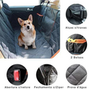 Protective Cover Back Seat Pet Dogs Cats Pass Belt