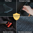 Protective Cover Back Seat Pet Dogs Cats Pass Belt