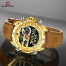 Relógio Naviforce For Dream Pulseira de Couro Original
