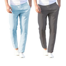 Kit 02 Calça de Linho / Algodão - Pardal