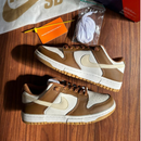 Tênis Nike Dunk Low Pro Caramelo/Bege - Clássico, Versátil e Cheio de Estilo