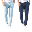 Kit 02 Calça de Linho / Algodão - Pardal