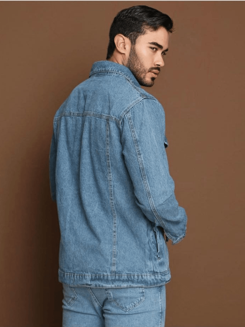 Jaqueta Jeans Masculina Bazzut
