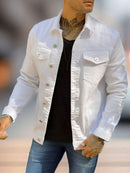 Jaqueta Premium Masculina Jeans Sarja P-GG