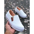 Sneakers Sneakers Women's Slip On Casual Zip Lightweight and comfortable immediate shipping